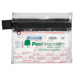 19 Piece Doctor's First Aid Kit in Zipper Pouch