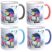 Full Color 11 Oz. Mug with Colored Accents - Mugs Drinkware