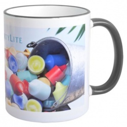 Full Color 11 Oz. Mug with Colored Accents