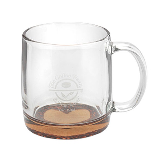Club 13 Oz. Glass Mug - Mugs Drinkware