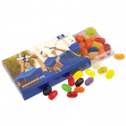 Jelly Bellies in a CandElope