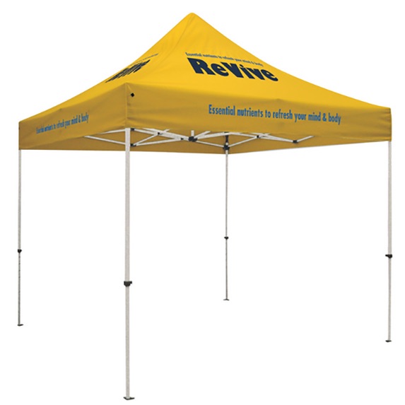Standard 10' X 10' Event Tent w/Full Color on 8 Locations - Trade-Show-Essentials