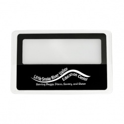 Credit Card Magnifier with Sleeve