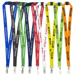 3/4 Poly Lanyard with Breakaway Release 