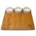 Bamboo & Ceramic Serving Set - Kitchen & Home Items