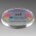 Oval Glass Award Paperweight - Awards Motivation Gifts