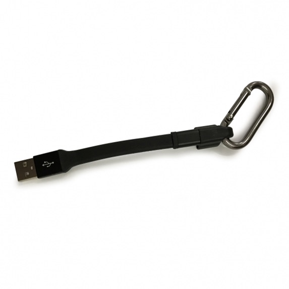 Micro USB Charge and Data Sync Cable with Carabineer - Technology