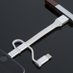 3-in-1 Bendable Silicon Charging Cord