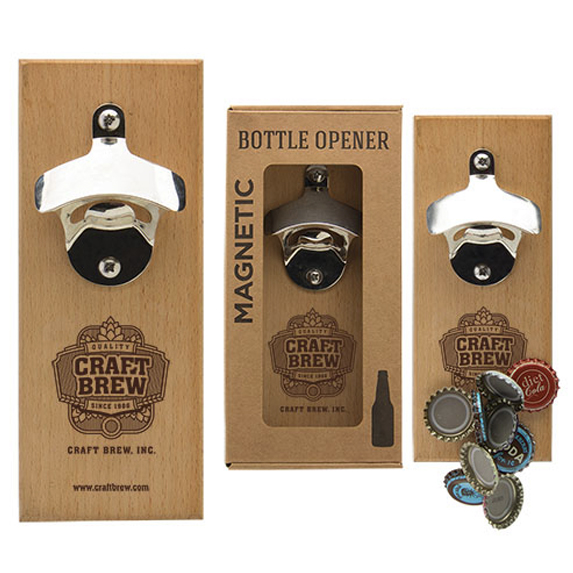 Magnetic Wall Mount Bottle Opener - Kitchen & Home Items