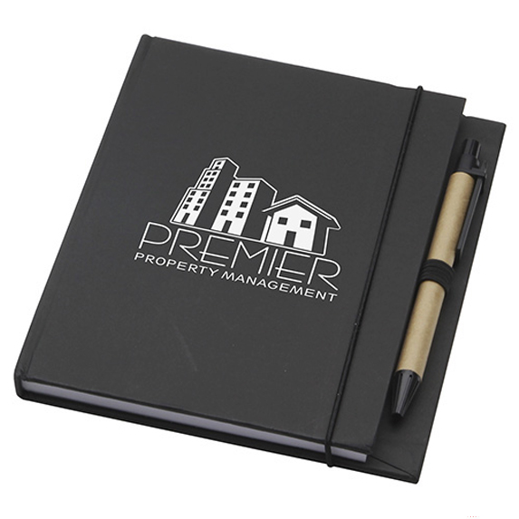Recycled Desk Journal with Pen - Padfolios, Journals & Jotters