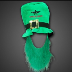 St. Patrick's Top Hat with Green Beard