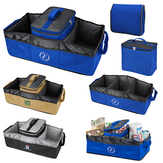 Collapsible 2-In-1 Trunk Organizer/Cooler - Bags
