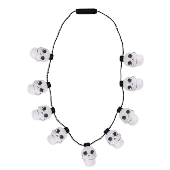LED Skull Necklace - Puzzles, Toys & Games