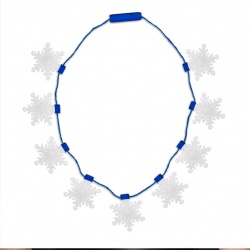 LED Snowflake Necklace