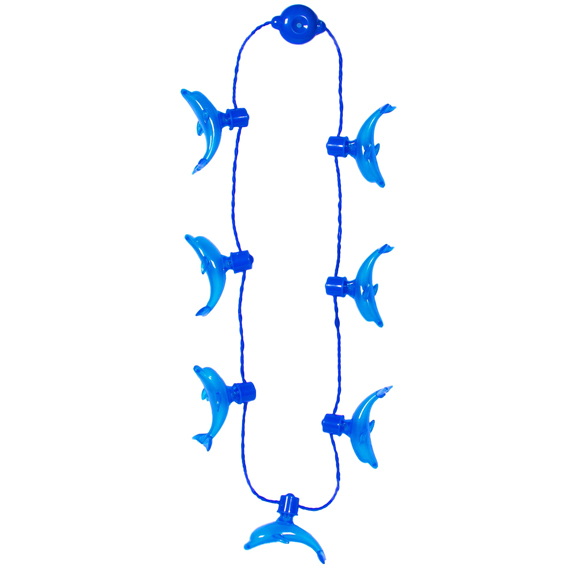 LED Dolphin Necklace - Puzzles, Toys & Games