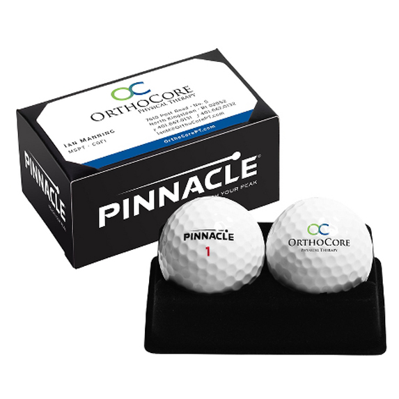 Pinnacle Rush 2-Ball Business Card Box - Outdoor Sports Survival