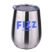10oz Stainless Steel Stemless Wine Glass - Mugs Drinkware