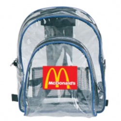 Clear Backpack with Organizer