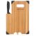 Bamboo Cutting Board with Knife - Kitchen & Home Items