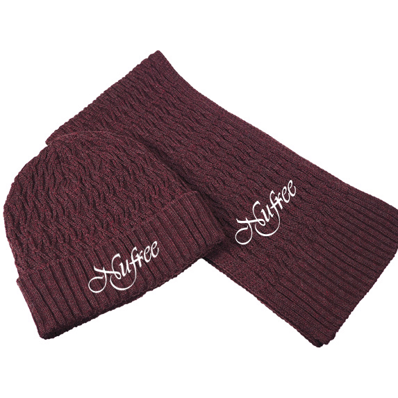 Deluxe Beanie & Scarf Set - Apparel