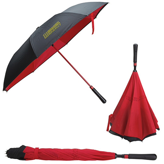 Dual Tone Inversion Umbrella - Outdoor Sports Survival