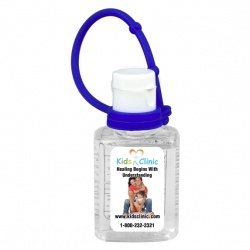 0.5 oz  Hand Sanitizer with Silicone Leash