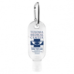 1.0 oz Hand Sanitizer with Carabiner