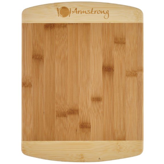 Two-Tone Bamboo Cutting Board - Kitchen & Home Items