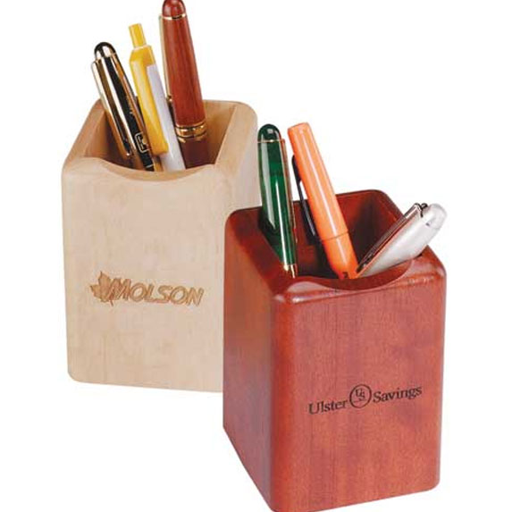 Wooden Pen Holder - Awards Motivation Gifts