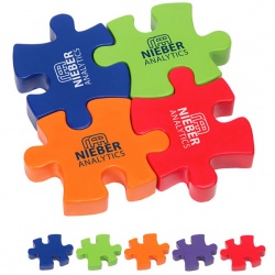 4-Piece Connecting Puzzle Stress Toy