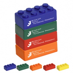4-Piece Building Block Stress Toy Set