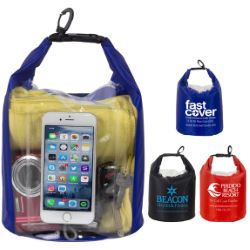 5L Water Resistant Dry Bag with Clear Pocket Window