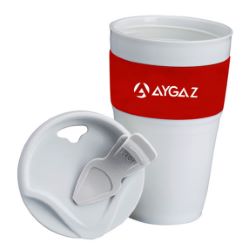 12 oz. Collapsible Silicone Coffee Mug