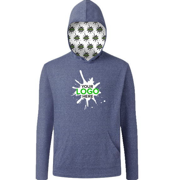 Your Logo Here Triblend Pullover Hoodie - Apparel