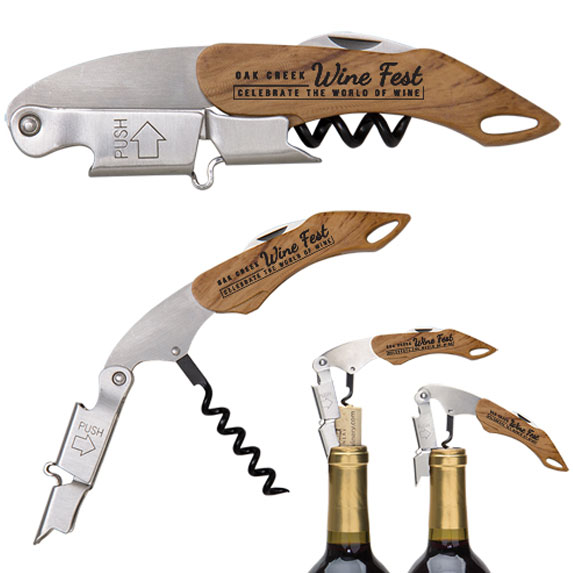 Double Hinged Wine Corkscrew - Kitchen & Home Items