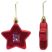 Shatter Resistant Flat Star Ornament - Kitchen & Home Items