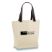 Faux Leather Handle Tote - Bags