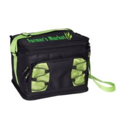 Deluxe Lunch Cooler with Bungee Cord Accent