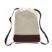 Canvas Sport Backpack with Contrasting Straps & Trim - Bags