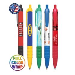 Full Color Wide Barrel Pen with Grip