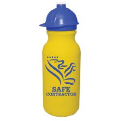 20 oz. Value Cycle Bottle with Safety Helmet Push 'n Pull Cap