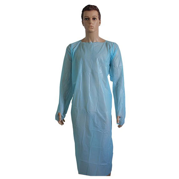 Disposable Gown with Open Back - Health Care & Safety Fitness Products