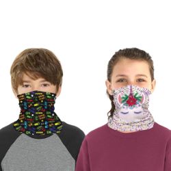 Full Color Youth Sized Gaiter Face Mask