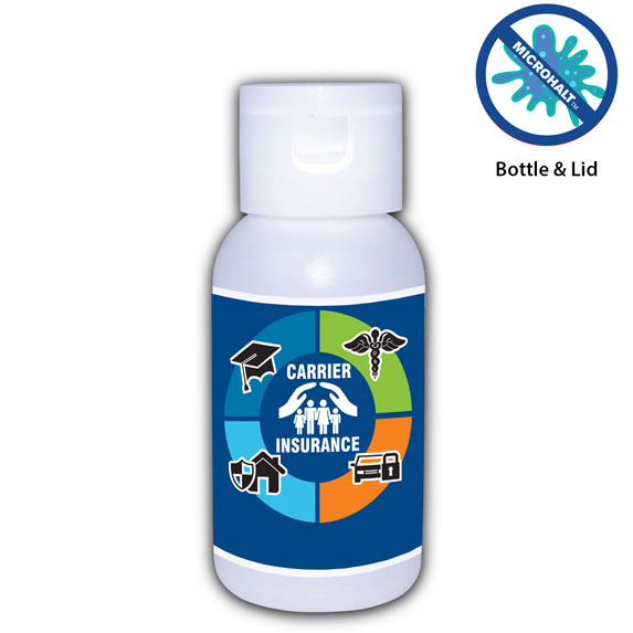 1 oz. Full Color Gel Sanitizer - Health Care & Safety Fitness Products