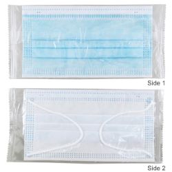 Individually Wrapped Disposable 3-Ply Mask 