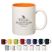 11 oz. Colored Stoneware Mug with C-Handle - Mugs Drinkware