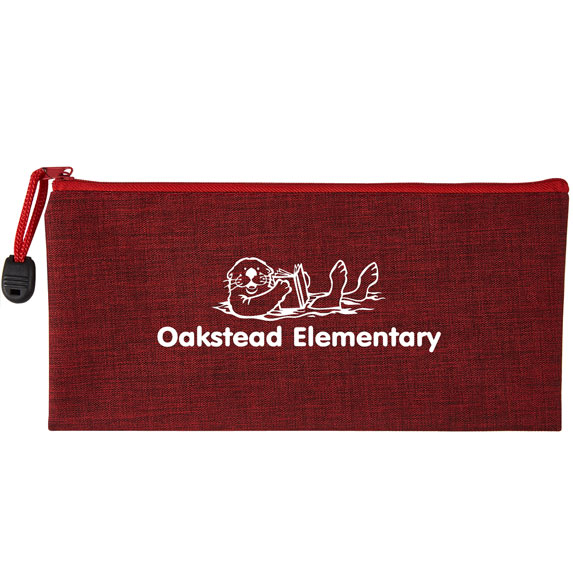 Heathered School Pouch - Bags