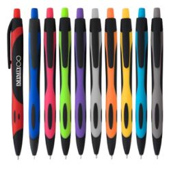 Two-Tone Sleek Rubberized Pen