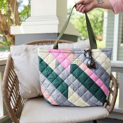 Whatever-You-Want-It-To-Be Puff Puff Tote 