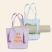 Yoga Tote Bag in Colored Canvas & Denim - Bags